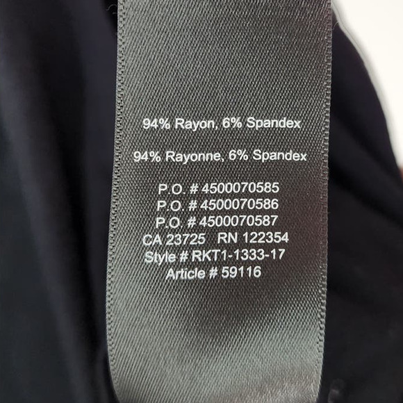 Babaton Plain Black Classic Sleeveless Closet Staple Mock Neck Top Small - Picture 6 of 6